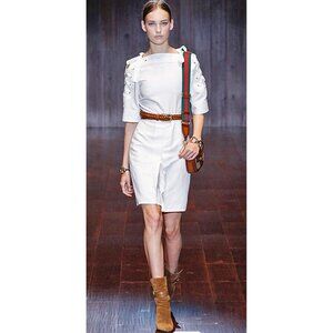 Gucci women’s cream linen dress